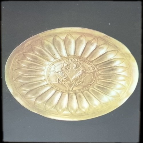 کارت پستال بشقاب زرین هخامنشی کیفیت عالی و سالم