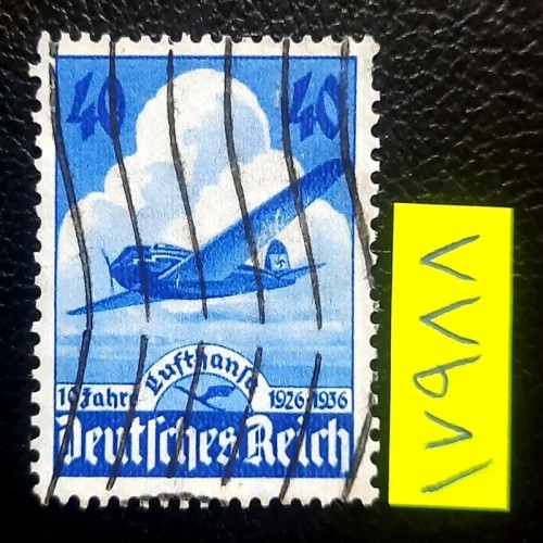 فروش تمبر کلاسیک پست هوایی رایش 1936،مهر نایاب