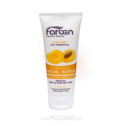اسکراب پاک کننده و روشن کننده صورت فاربن