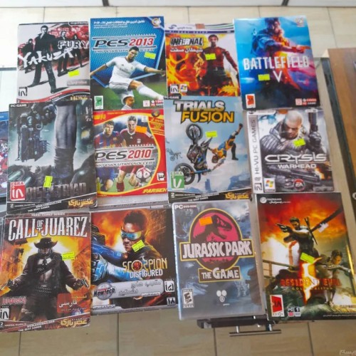 پک 9عددی بازی کامپیوتر با قیمت مناسب