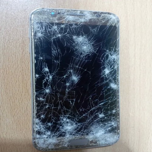 فروش گوشی سامسونگ G925F با صفحه شکسته - بدون شارژر