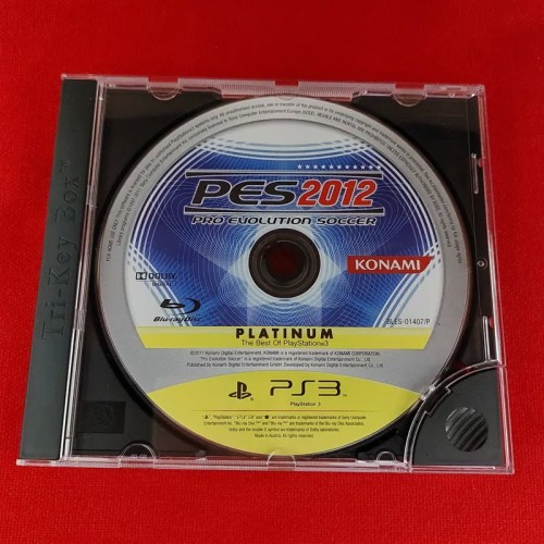 فروش بازی pes 2012 نسخه platinum برای ps3