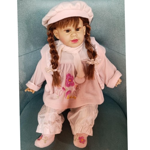 فروش عروسک قدیمی بزرگ و دست‌ساز با کیفیت عالی