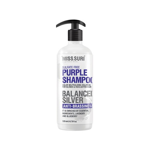 شامپو رنگساژ بنفش ضد زردی 320 میل Misssuri Purple Shampoo