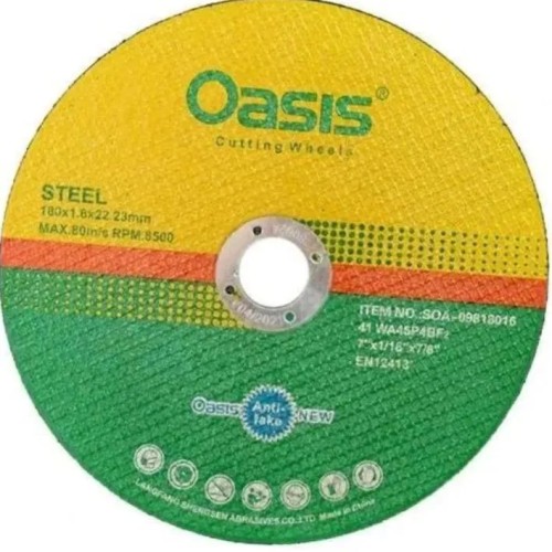 خرید صفحه سنگ برش استیل اوسیس 115×1 میلیمتر OASIS