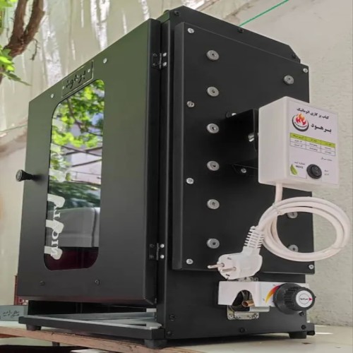 فروش کباب پز اتوماتیک بدون دود برهود مشکی با ضمانت