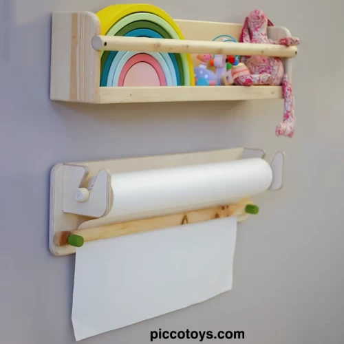 شلف چوبی کودک مدل 5557 با طراحی جذاب و مقاوم