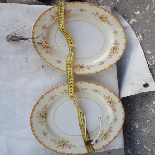 فروش یک جفت بشقاب دیوار کوب قدیمی