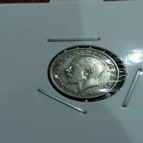 فروش سکه نقره 3 پنس جرج پنجم انگلستان ارزان