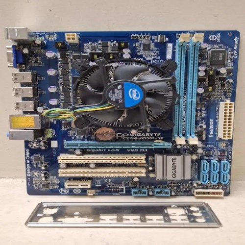 مادربرد گیگابایت GA H55M S2 با پردازنده i3-540