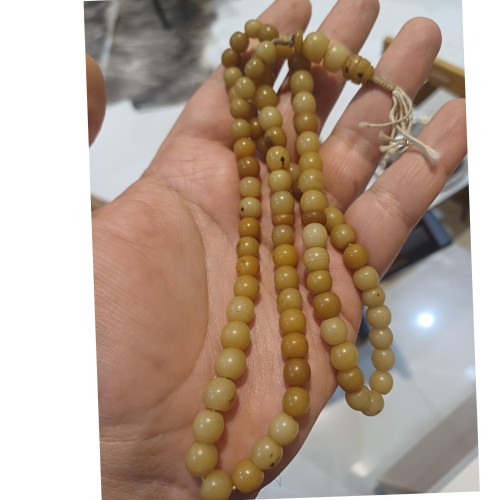 تسبیح داز هسته خرما کهنه و زیبا با 101 دانه کمیاب