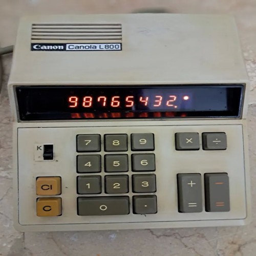 فروش ماشین حساب قدیمی کانن سالم و اصل
