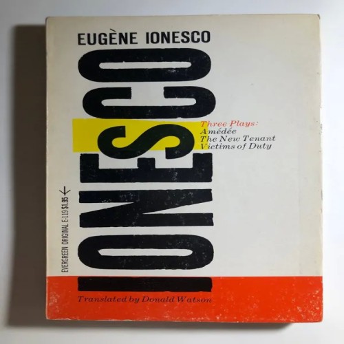 فروش Three Plays Eugène Ionesco یونسکو
