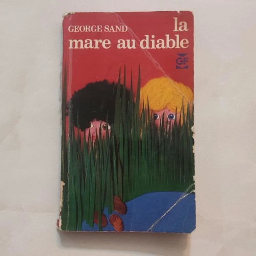 کتاب فرانسوی قدیمی LA MARE AU DIABLE با توضیحات کامل