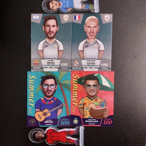 فروش کارت کیمدی مسی و زیدان، رونالدو و مسی طرح اصلی