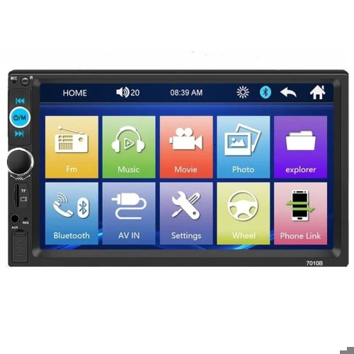 پخش‌کننده تصویری خودرو 7 اینچ لمسی مدل MP5