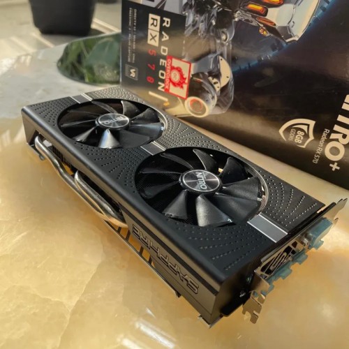 کارت گرافیک سافایر NITRO PLUS RX570 8GB حرفه‌ای