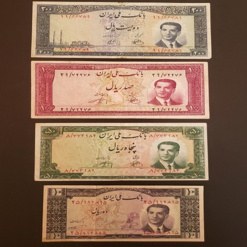 فروش سری اسکناس پهلوی اصل و نایاب در فروشگاه ما
