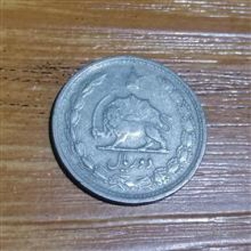 فروش 2 ریال دوتاج پهلوی 1342 کد 4785
