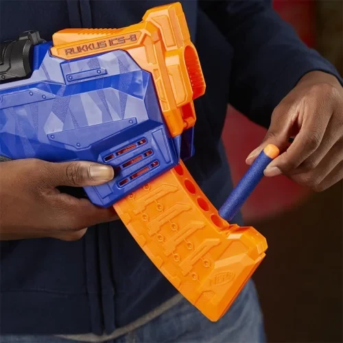 تفنگ اسباب بازی کودک نرف مدل NERF ELITE RUKKUS ICS8 کد E2654