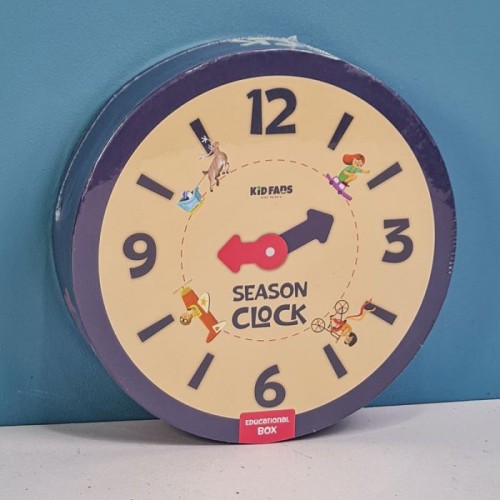 پازل کودک 109 تکه مدل ساعت KID FANS SEASON CLOCK کد KS2411