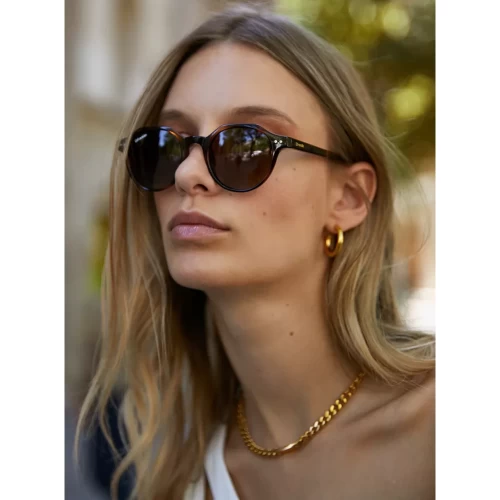عینک آفتابی دی فرانکلین مدل D.franklin Ultra Light S Round Havana / Brown - Image 5