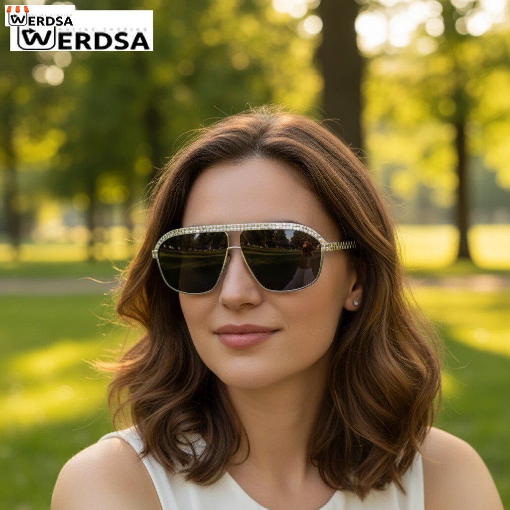 عینک افتابی زنانه کد 1664