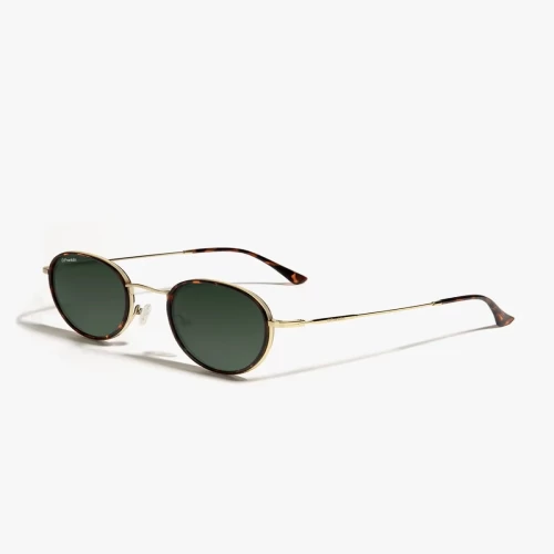 عینک آفتابی دی فرانکلین مدل D.franklin WALKER ROUND / GOLD - G15 - Image 2