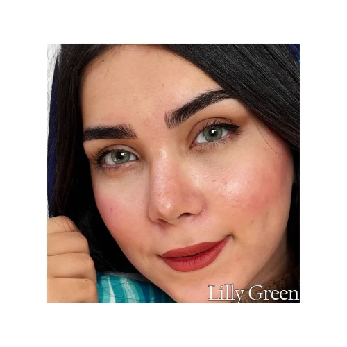 لنز طبی رنگی فصلی رز Rose - Image 13