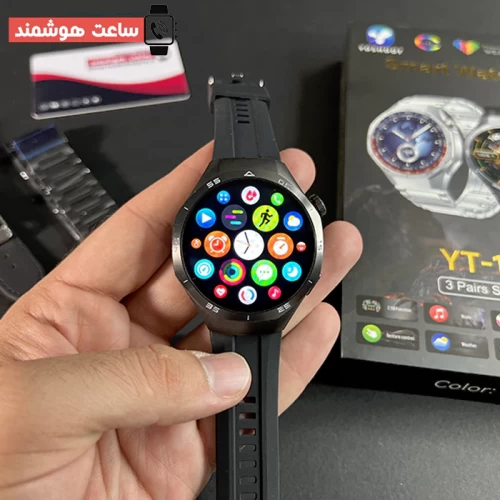 ساعت هوشمند گرد YT13 برند Yoshoot - Image 6