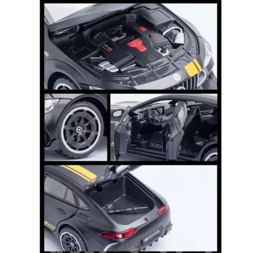 ماکت ماشین بنز جی تی آر مشکی GTR کد M338