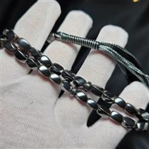 خرید تسبیح 33 دانه سنگ حدید معدنی وردسا