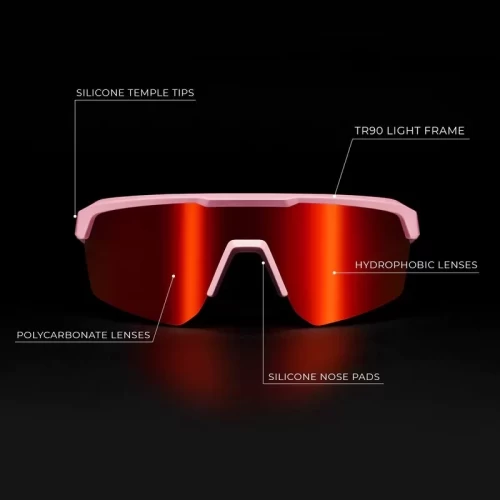 عینک آفتابی دی فرانکلین مدل D.franklin Hurricane Pink / Red - Image 5