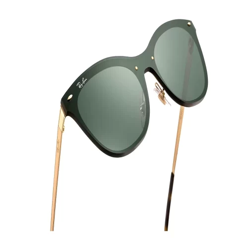عینک آفتابی ریبن RayBan 3580N Blaze Cat Eye Flat Lens Pink Mirror - Image 4