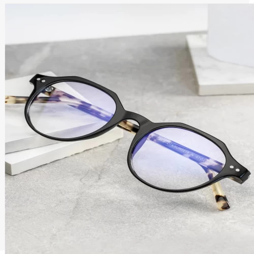 عینک آفتابی دی فرانکلین مدل D.Franklin ULTRA LIGHT S ROUND / BLUE BLOCK - Image 4