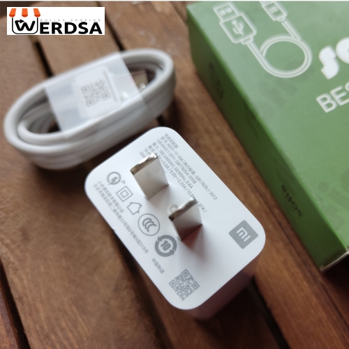 شارژر دیواری شیائومی مدل 22W به همراه کابل تبدیل USB-C