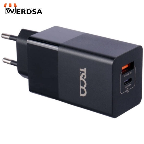 شارژر دیواری تسکو مدل TTC 67 به همراه کابل تبدیل USB-C