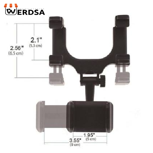 پایه نگهدارنده گوشی موبایل مدل car rearview mirror mount holder