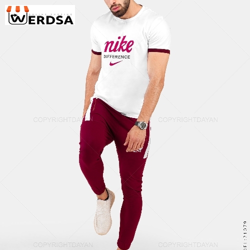 ست تیشرت و شلوار مردانه Nike مدل 21079