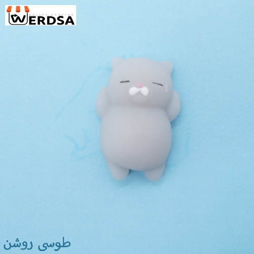 پایه نگهدارنده گوشی موبایل پاپ سوکت طرح گربه نرمالو مدل Pop_Fidget