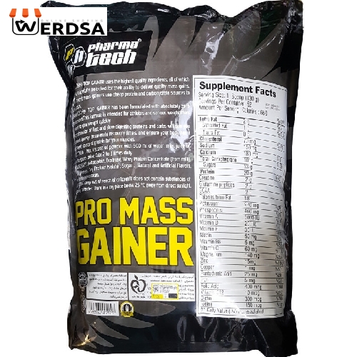 پودر گینر پرو مس با طعم شکلاتی فارماتک - 6804 گرم