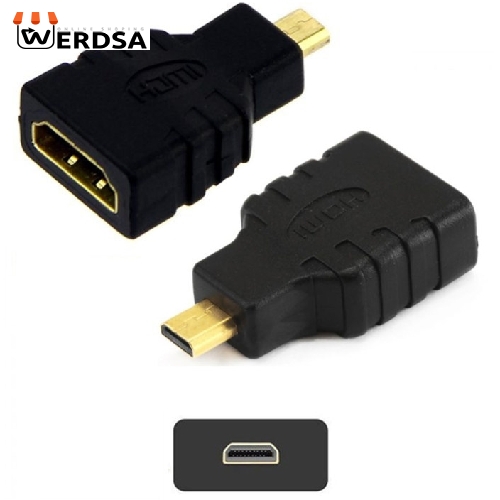 کابل HDMI به HDMI بلک مدل ALL in ONE طول 1.5 متر همراه مبدل MICRO HDMI و MINI HDMI