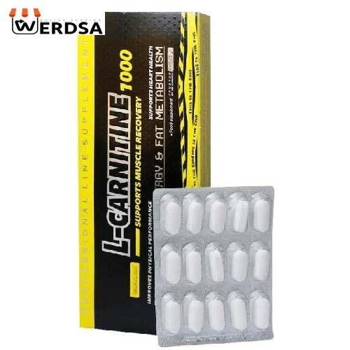 قرص ال کارنیتین 1000 میلی گرم ژن استار بسته 120 عددی