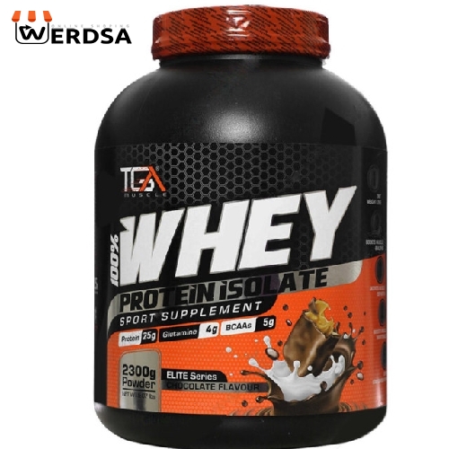 پودر پروتئین وی 100% ایزوله تی جی ای ماسل - 2300 گرم