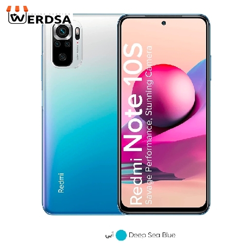 گوشی موبایل شیائومی مدل Redmi Note 10S دو سیم‌ کارت ظرفیت 128 گیگابایت و رم 6 گیگابایت