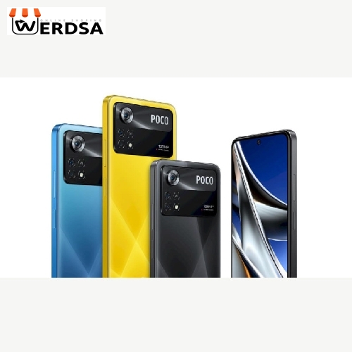 گوشی موبایل شیائومی مدل Poco X4 Pro 5G 2201116PG دو سیم کارت ظرفیت 128 گیگابایت و رم 6 گیگابایت