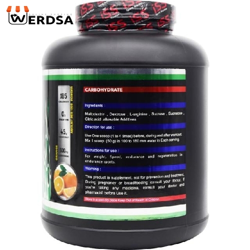 پودر کربوهیدرات و ال آرژنین آی اس اس - 2700 گرم