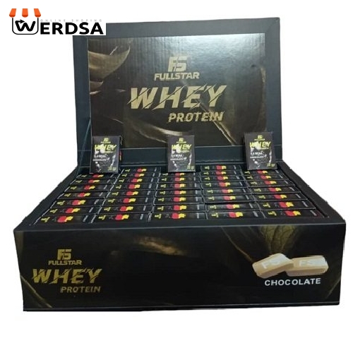 مکمل قرص پروتئین وی فول استار بسته 80 عددی