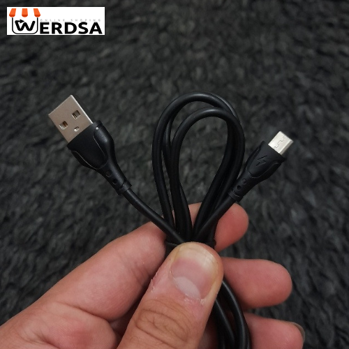 کابل شارژ USB به microUSB ریمکس مدل RMU_110 طول 1 متر