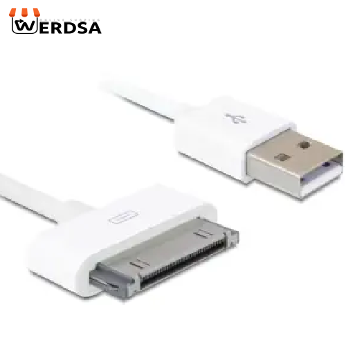کابل شارژ تبدیل USB به 30پین مناسب برای iPod، iPhone،iPad